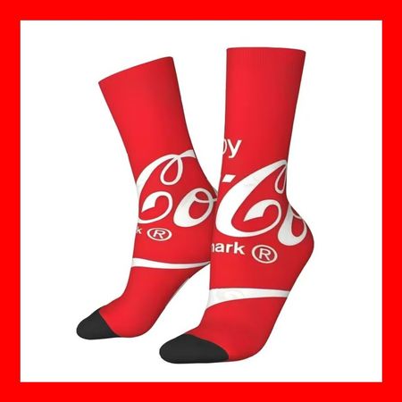 Coca Cola Socken Socks Geschenkidee Zero Süssgetränk Party
