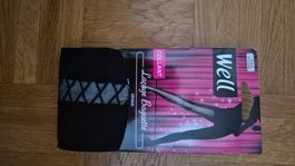 collant Well noir ebène neuf taille 3/4