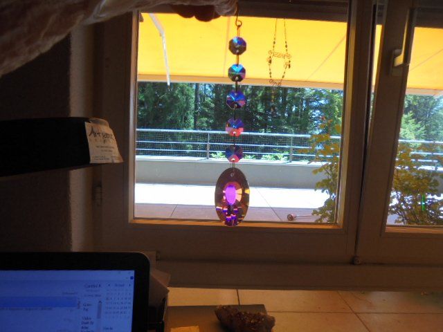 Tutte le decorazioni: 7 x Suncatcher Prisma Glaskristalle – Nuovo (secondo la descrizione) da Hinwil venduto da Glasperlen 7
