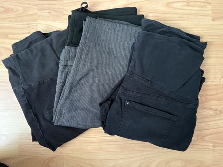 Mama: 3 Umstandshosen, Gr. M/38 👖 elegant