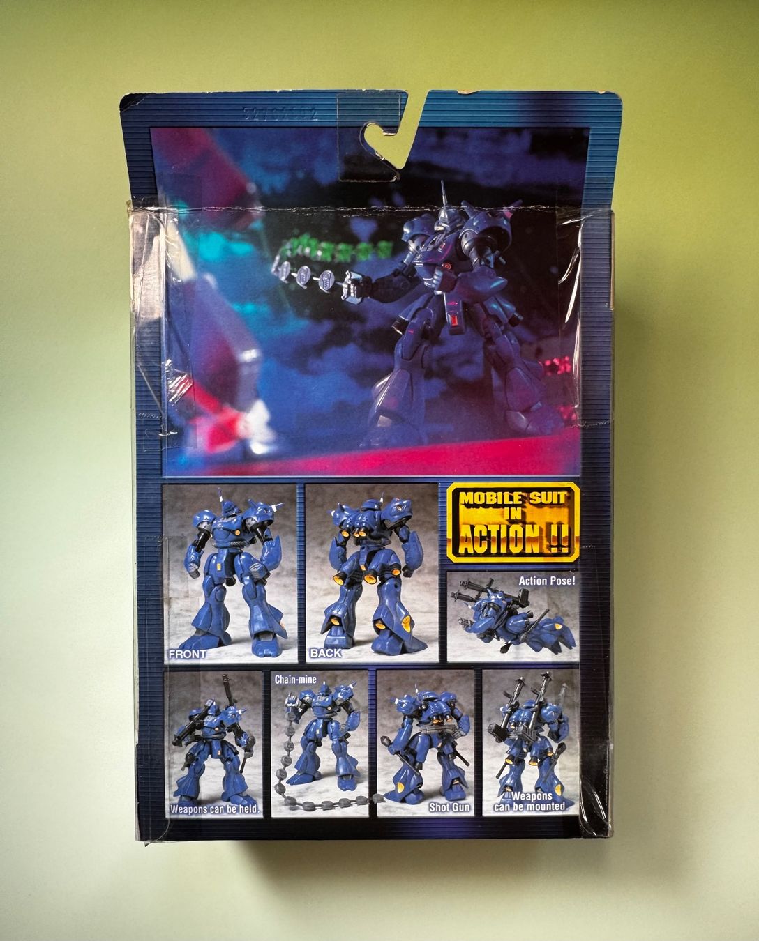 Bandai Giocattoli: Gundam MS-18E Kämpfer Action Figure – Usato da Knonau venduto da CEPPIGATTI 2