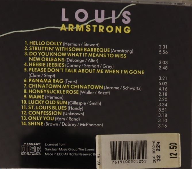 CDs: Louis Armstrong – Hello Dolly – Gebraucht aus Luzern von CONTENTI 2