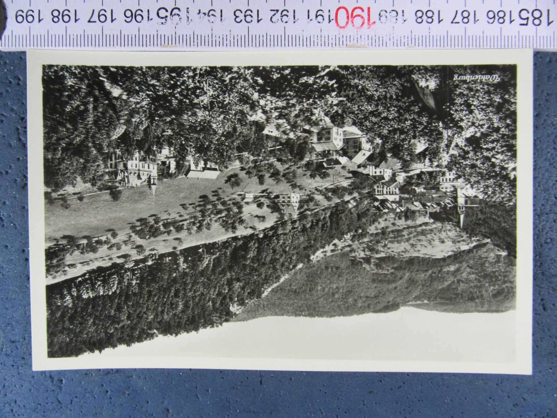 Cartoline postali: WALDENBURG BL AK 1937 – Usato da Ettingen venduto da Hausi4711