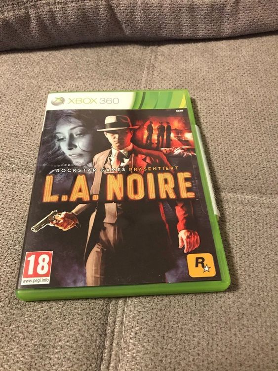 Jeu L.A. Noire - Xbox 360 - Version Française - Très Bon état - Testé Et Nettoyé