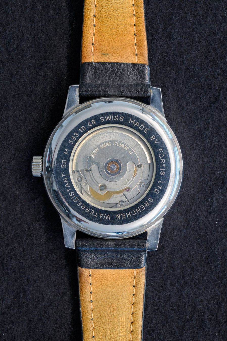 Fortis Orologi: FORTIS Classic Pilot Automatic Date Referenz 593.10.46 – Usato da Zürich venduto da An-Fu 1