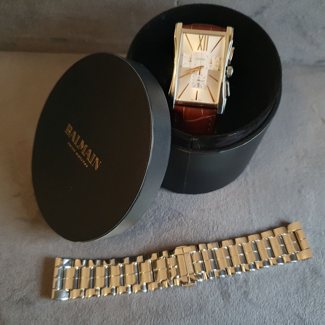 Balmain Orologi: Belle montre homme Balmain bracelet interchangeable – Usato da Lausanne venduto da Af2016