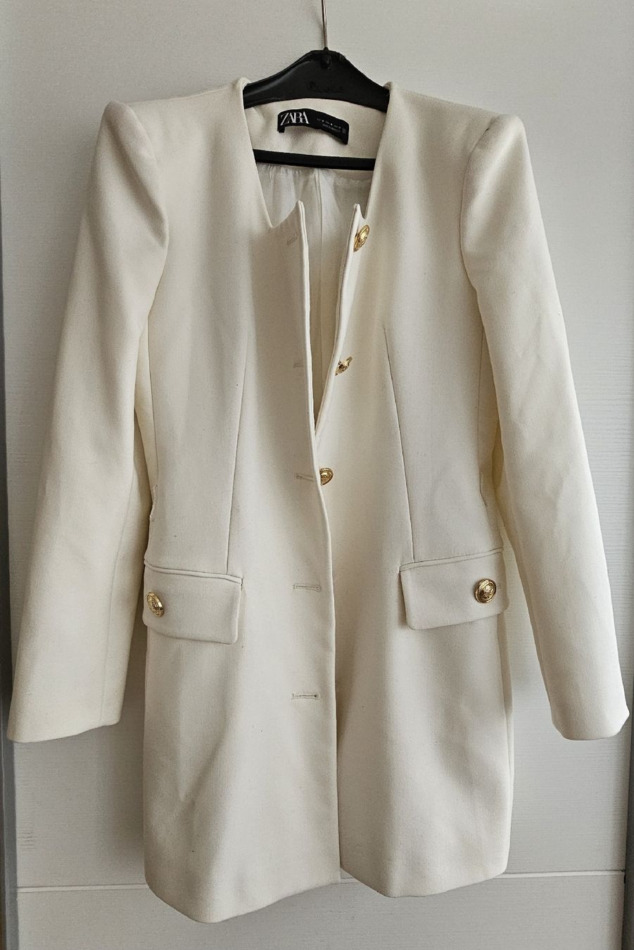 Zara Giacche: Zara Blazer, Crèmeweiss, Grösse M – Usato da Steinmaur venduto da Kiki_m240