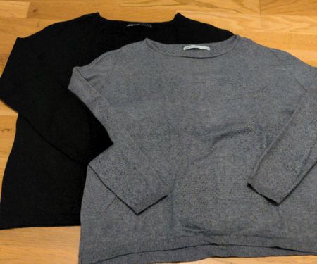 Damenpullover Set von Only,  Gr. M, schwarz und grau