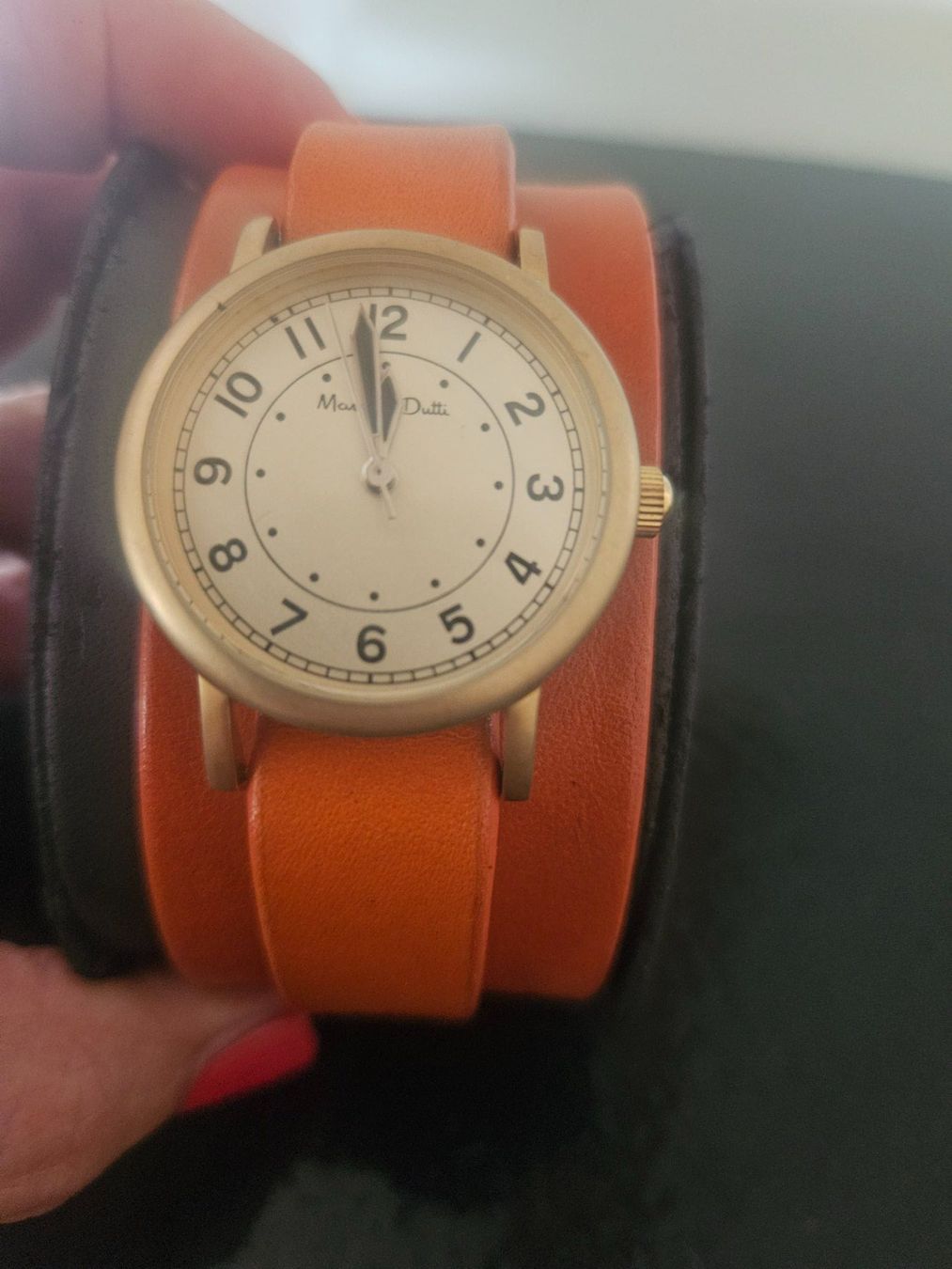 Massimo Dutti Montres: Massimo Dutti Uhr Leder Rose – D'occasion à Bern par Alea6892