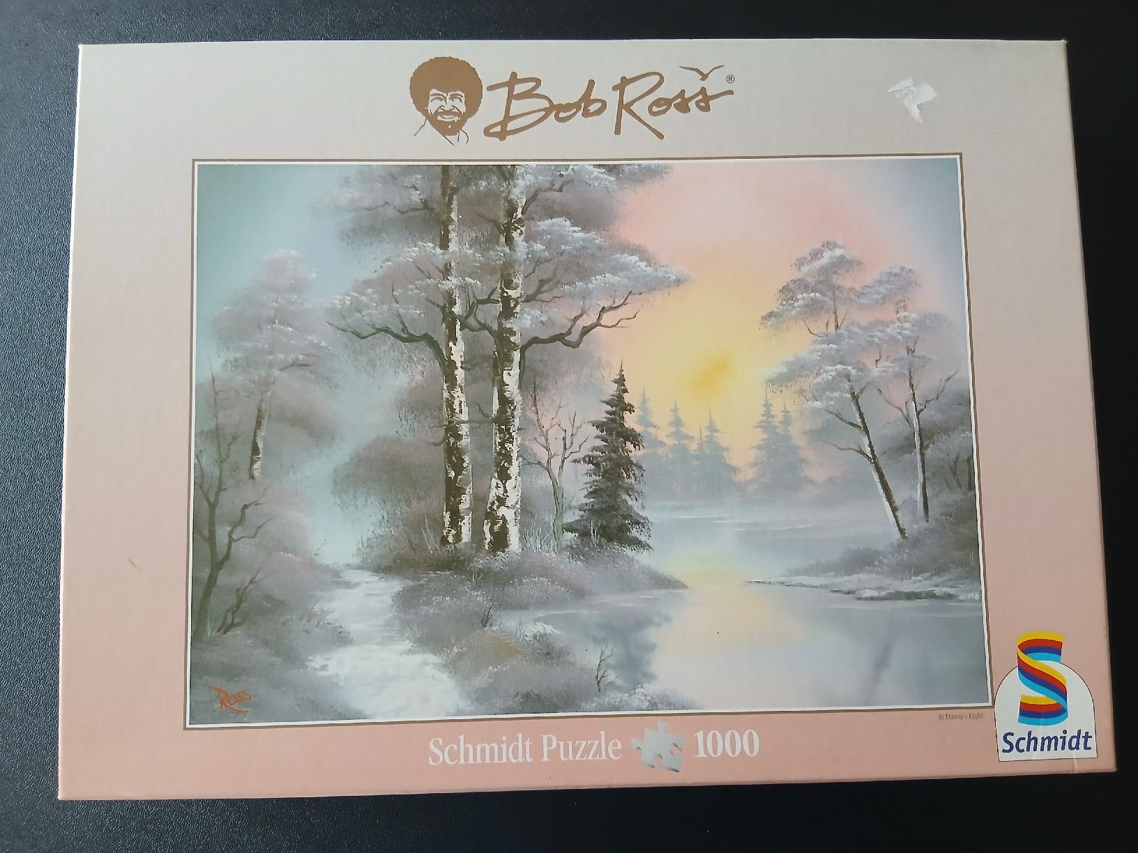 Puzzle: Bob Ross Puzzle, Winterlandschaft, 1000 Teile, Schmidt – Usato da Basel venduto da lex_jd5s