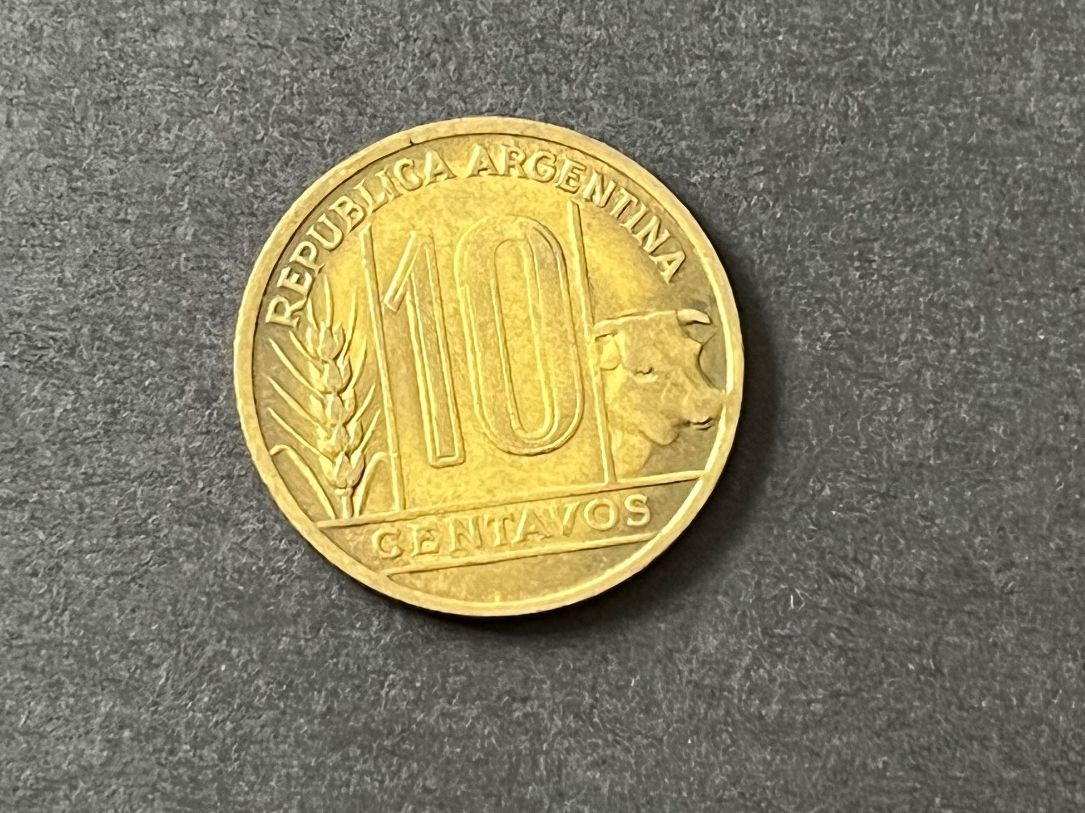 Toutes les monnaies: Argentinien 10 Centavos 1947 – D'occasion à Neuenhof par Mastermind-73 1
