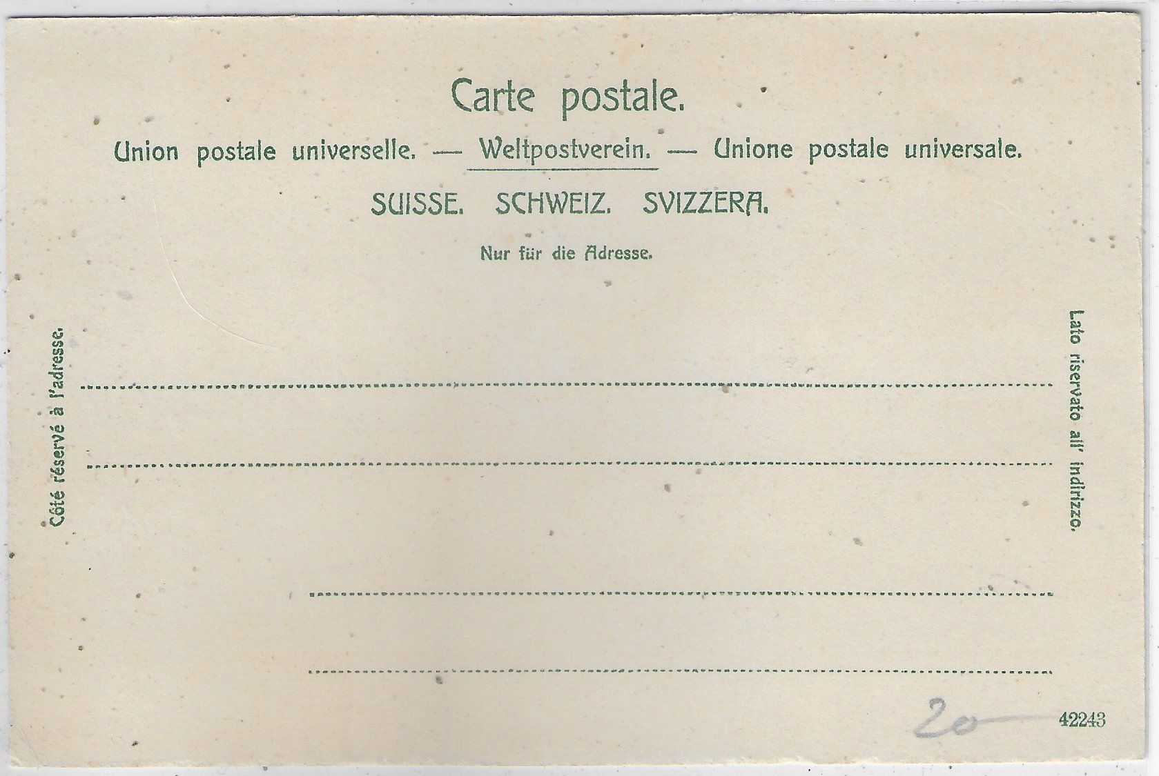 Cartoline postali: Beckenried - Pension Edelweiss – Usato da Ettingen venduto da Kartenplanet 1