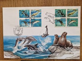 Ersttagsbrief, FDC, 1990; USSR und USA