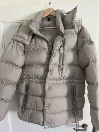 Monster Daunenjacke BAUGES  beige, Gr.4/ XL, NP 1750 CHF