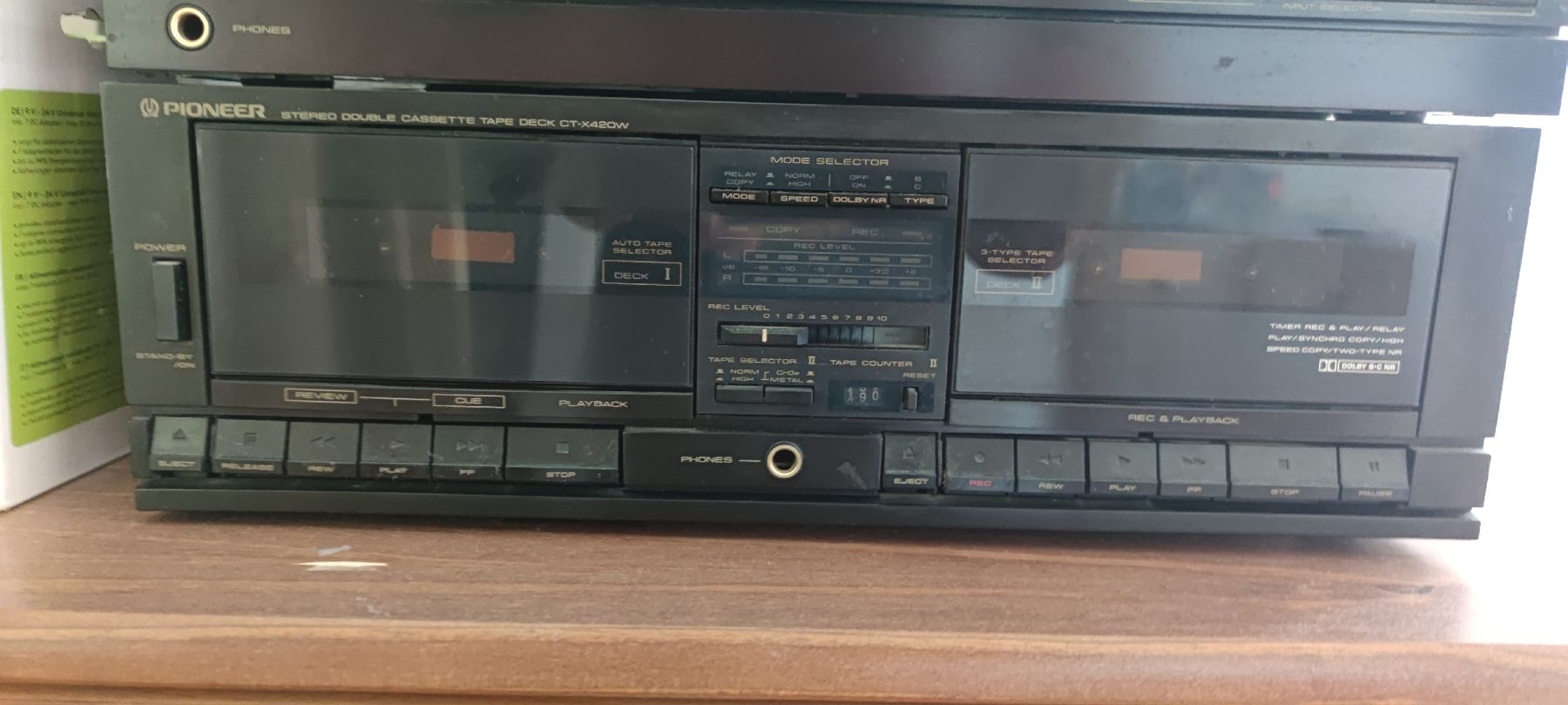 Pioneer Registratori: Kassetten Deck Pioneer – Usato da Meggen venduto da Malecifent