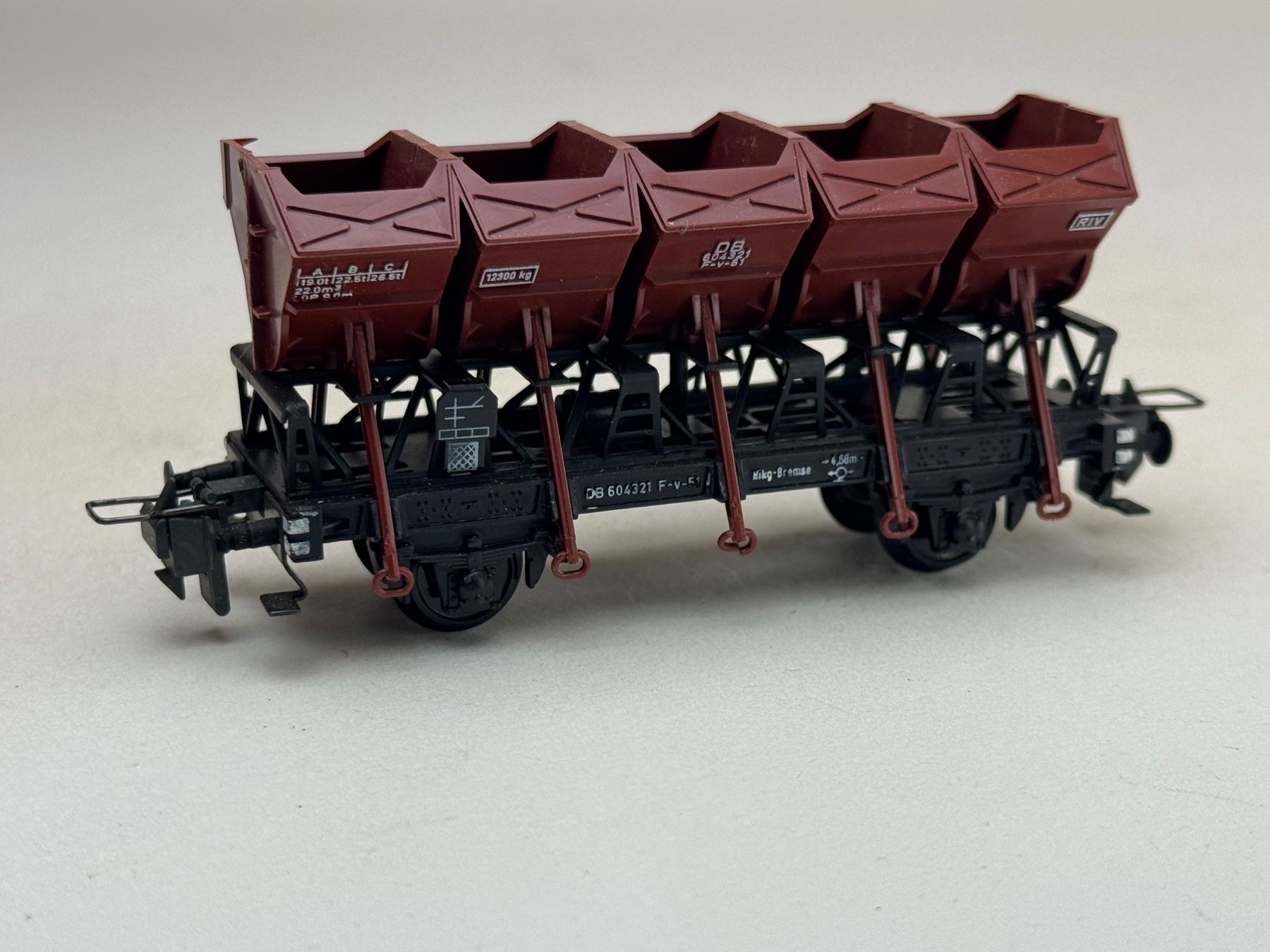 Modelleisenbahnen: EB-  Kohle Güterwagen DB – Gebraucht aus Elm von Wikmtz
