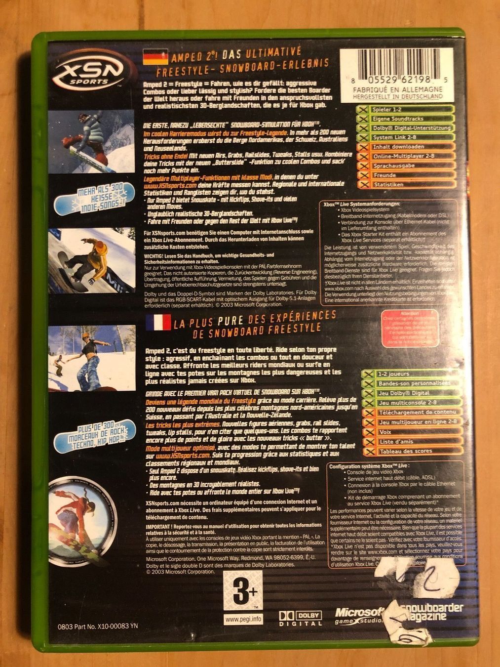 Microsoft Giochi: Amped 2 für Xbox – Usato da Kestenholz venduto da Mad18 1