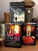 Tre libri di Robert Galbraith