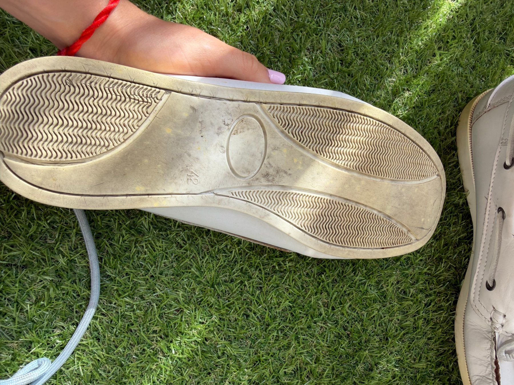 Scarpe da uomo: Bootsschuhe Find weiss Leder 42 – Usato da Riehen venduto da edu_92w7 6