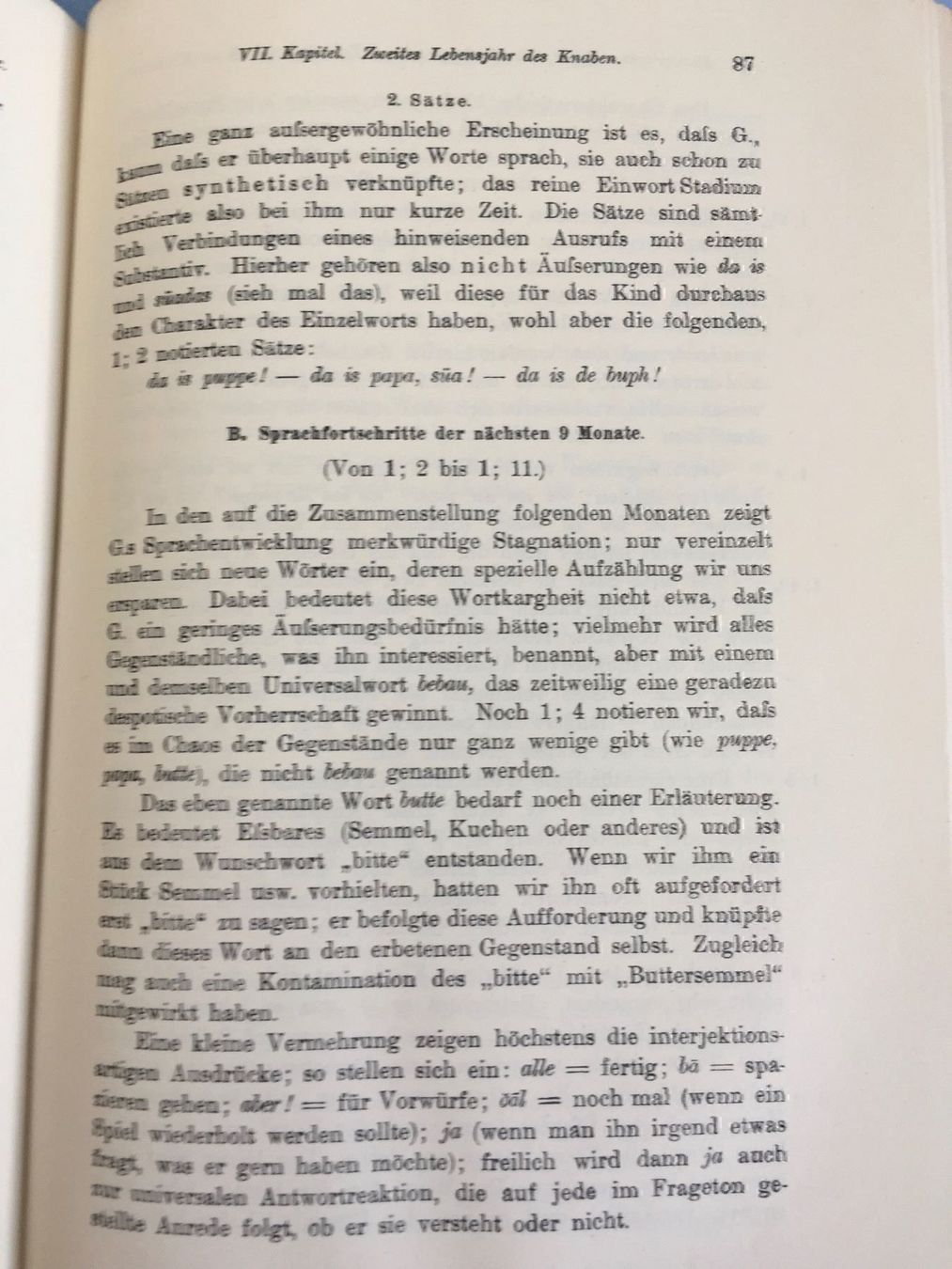 Libri: CLARA & WILIAM STERN, DIE KINDERSPRACHE – Usato da Zürich venduto da Husopaska 3