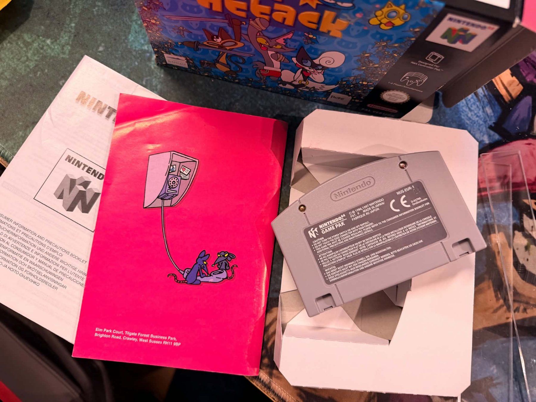 Nintendo Giochi: Rat Attack Nintendo 64 PAL OVP – Usato da Giubiasco venduto da Tici__nerd_Giubiasco 4