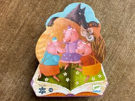 Djeco Puzzle 24 Teile Schweinchen