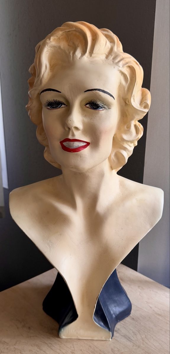Statuette: Marilyn Monroe Figur Büste Statue Dekofigur Deko Rockabilly – Usato da Rothrist venduto da Luckywinner 5