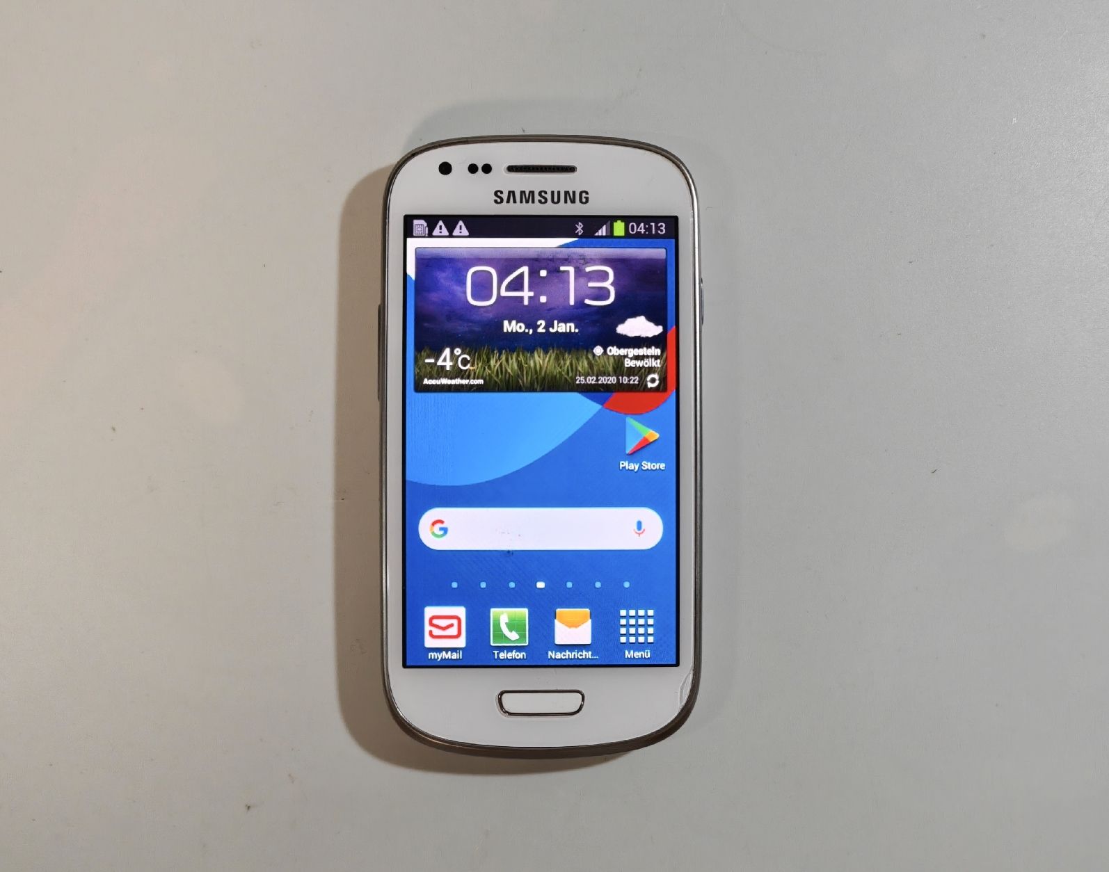 Samsung Portables: Samsung Galaxy S3 Mini weiss – D'occasion à Ehrendingen par Rocky985