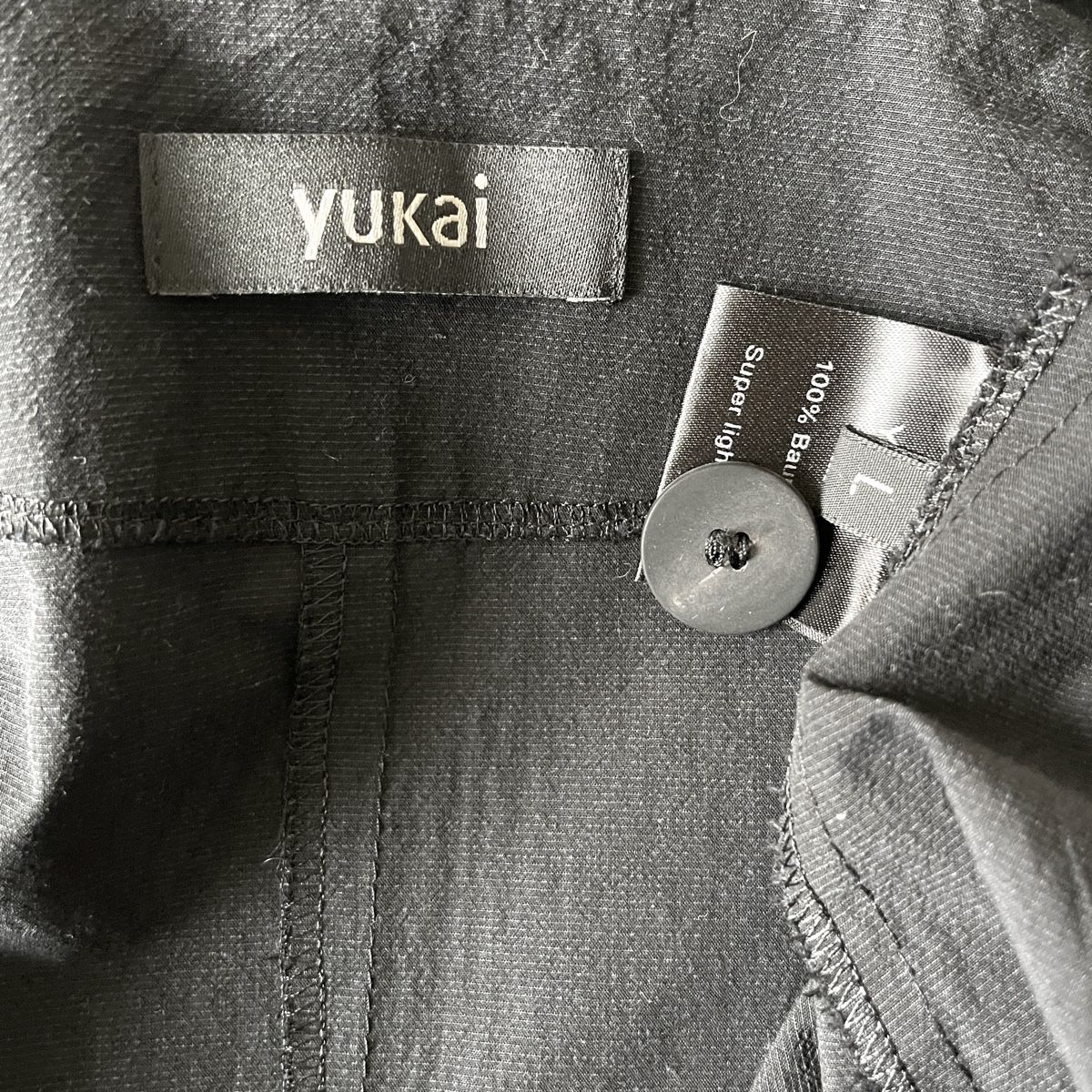 Cappotti: YUKAI Light Black Cotton Coat size L – Nuovo (secondo la descrizione) da Freienbach venduto da Avviivva_Shop 5