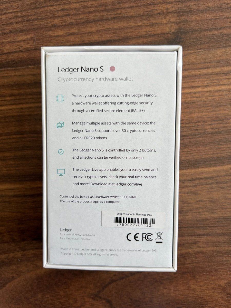 USB Sticks: Ledger Nano S - Flamingo Pink – Neu und originalverpackt aus Muri b. Bern von michellew23 1