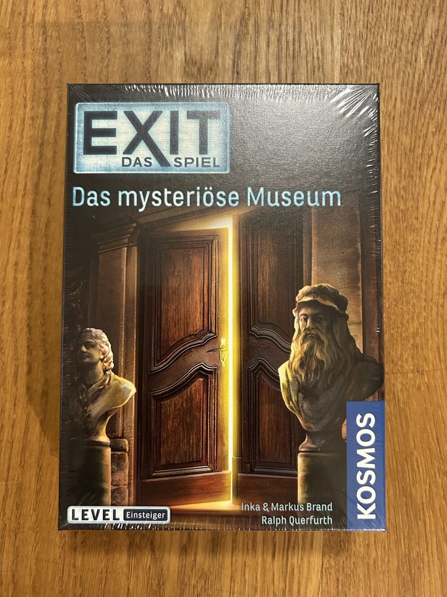 Kosmos Spiele: EXIT das mysteriöse Museum /Spiel NEU – Neu und originalverpackt aus Bern von