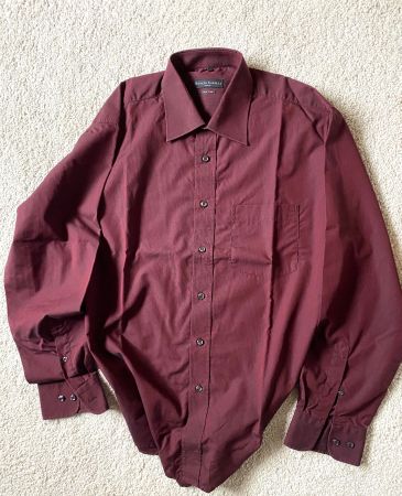 Elegantes Herrenhemd, Gr. L 41-42 100% Baumwolle Oekotex