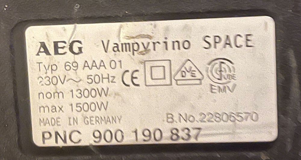 8 Sacchetti Aspirapolvere AEG Vampyrino S Electronic Sx Electronic