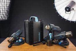 Broncolor Scoro A4S + 3x Pulso G Studioblitz-Set