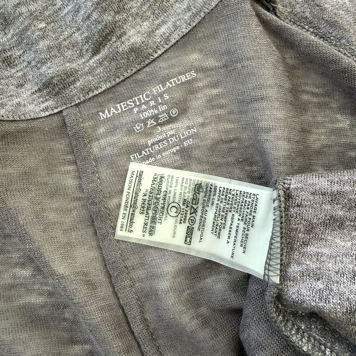 Giacche: MAJESTIC FILATURES New Linen Jacket – Nuovo (secondo la descrizione) da Emmen venduto da Avviivva_Com2023 6