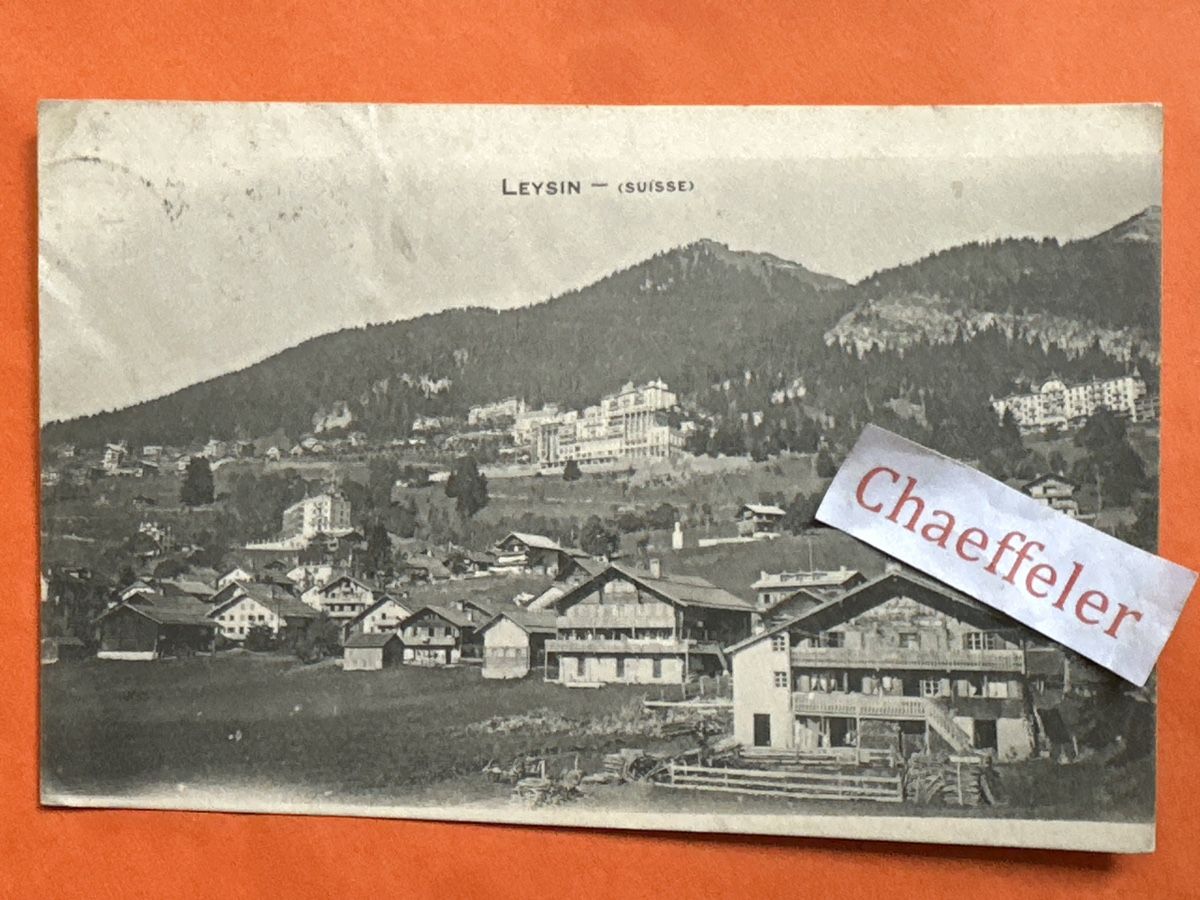 Cartes postales: 1912 Leysin - Suisse – D'occasion à Zürich par Chaeffeler