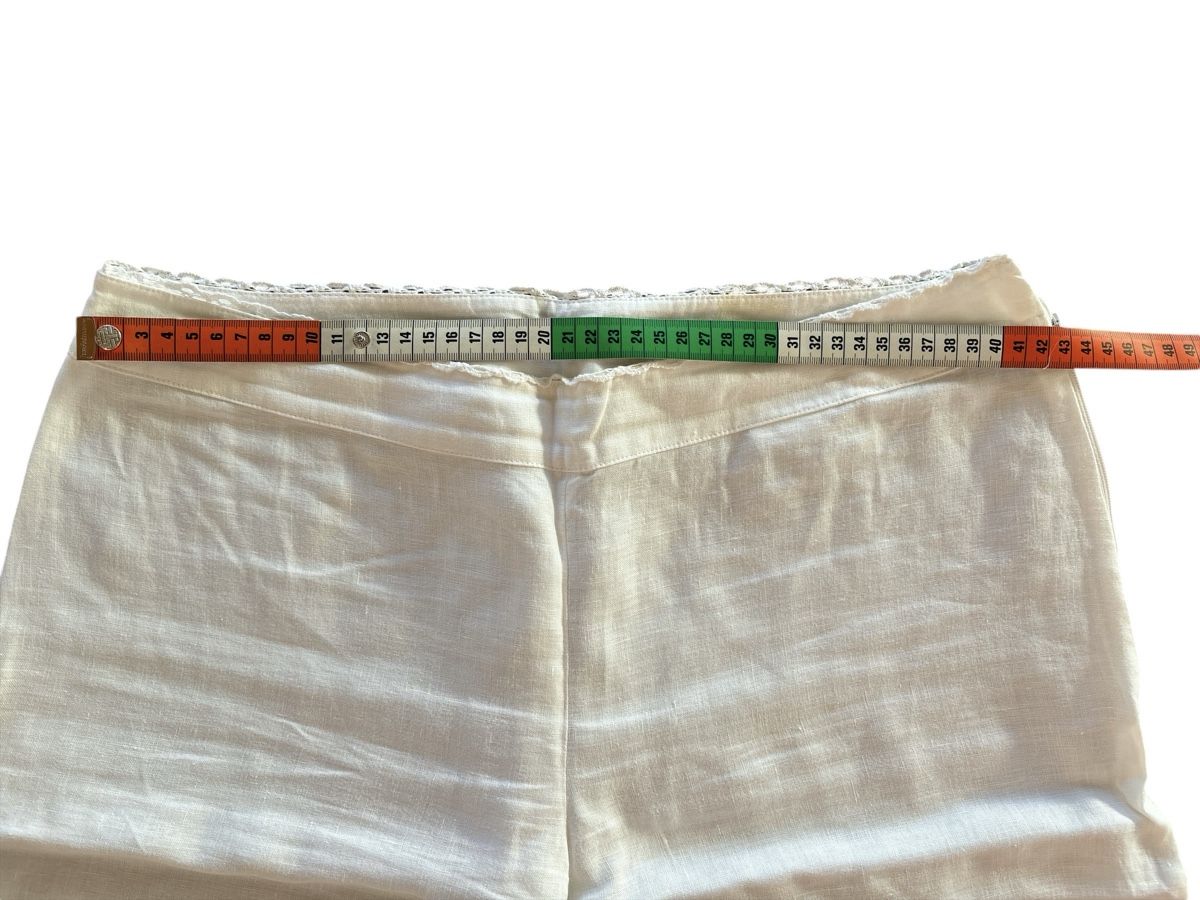 Pantaloni: Pantalon en lin Seventy – Usato da Dotzigen venduto da SecondHandGems 3