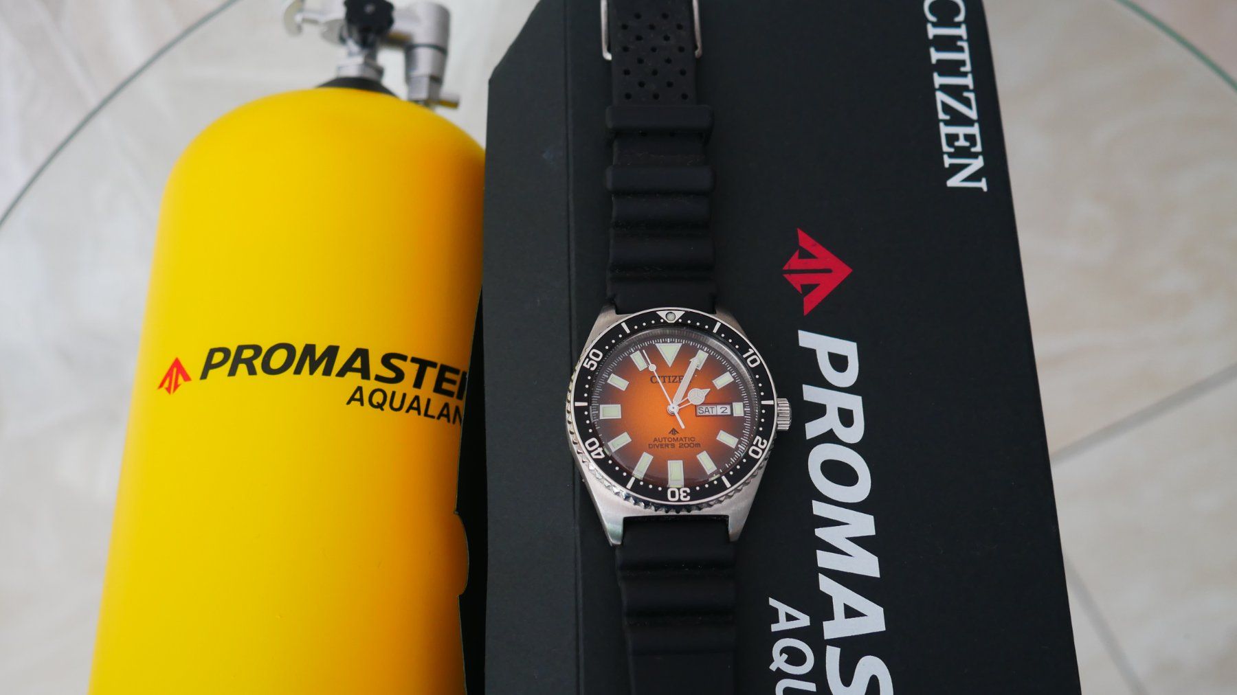 Citizen Montres: Citizen Promaster  Diver Automatic-200M- WIE NEU – Neuf (Voir description) à ZEININGEN par NEW70