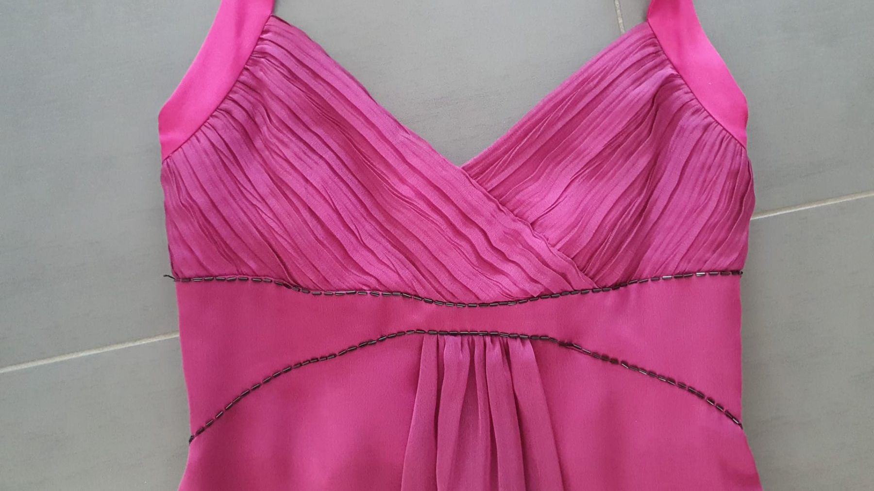 Vestiti: Wunderschönes Festkleid, Himbeerfarben, Gr.34 – Usato da Schaffhausen venduto da sabrina915 4