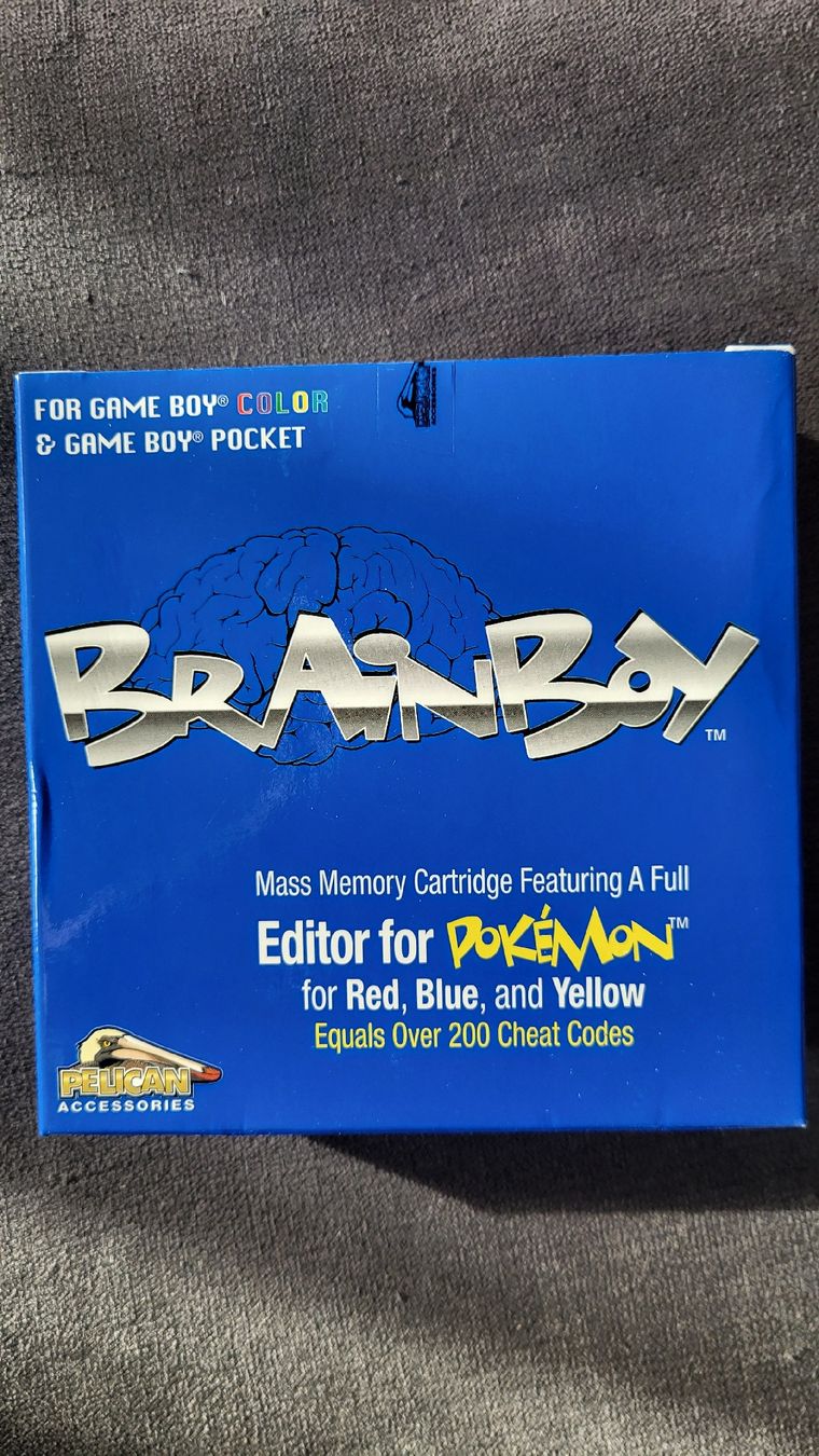 Pokémon Spiele: Pokémon ROT,BLAU,GELB Acces. Game Boy BrainBoy – Neu und originalverpackt aus Biel/Bienne von Retrohr