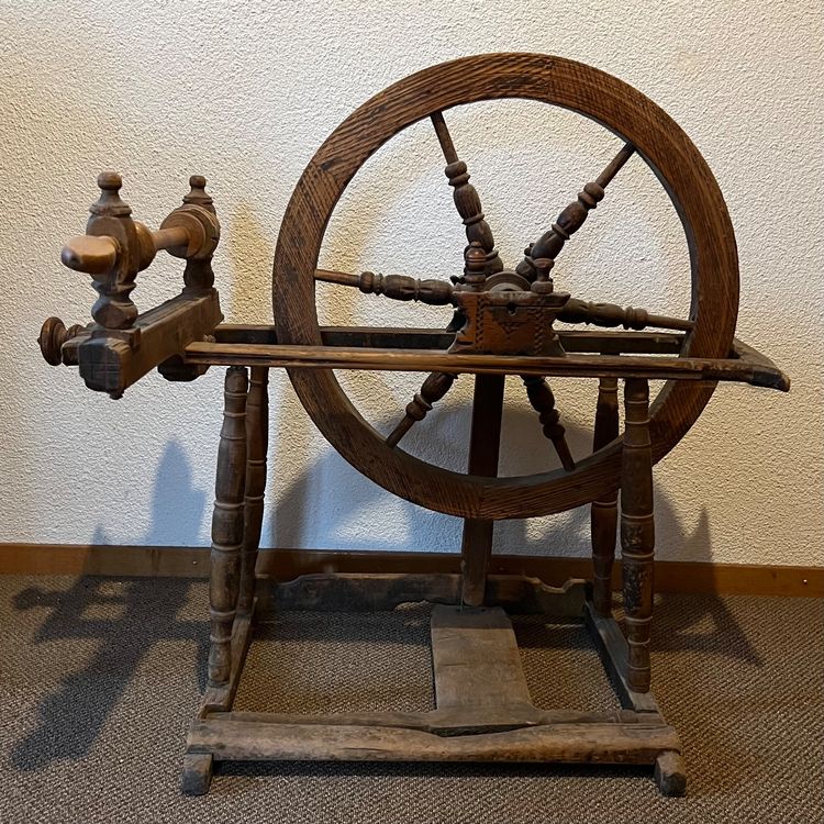 antikes-spinnrad-abholung-in-waltalingen-kaufen-auf-ricardo