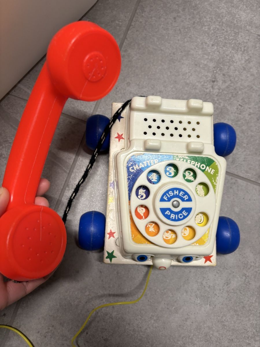 Giocattoli: Jeu téléphone a tirer vintage – Usato da Salvenach venduto da gwenwywar 1
