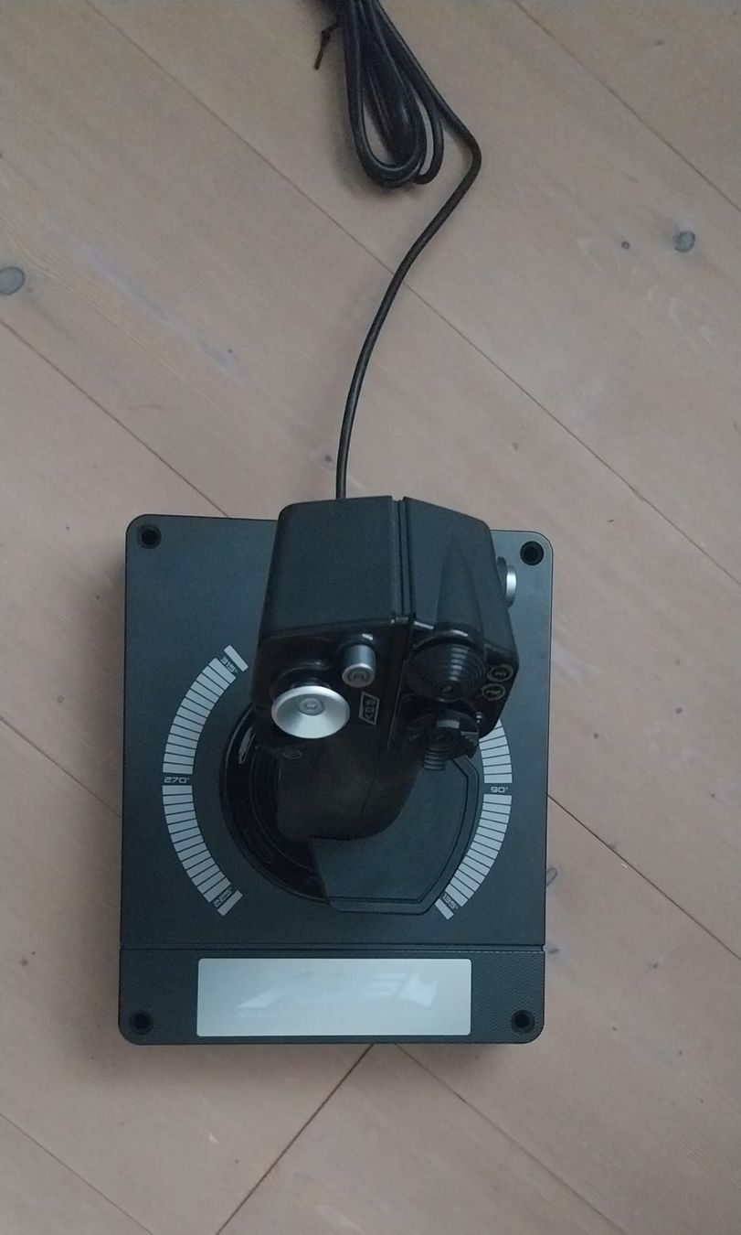 Logitech Controller: Joystick de simulation de vol X-56 de Logitech – Usato da Romont FR venduto da nic_mw7q 6
