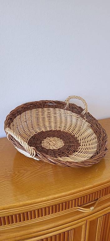 Altro per la casa: Glaneuse -panier osier bicolore – Usato da St-Sulpice VD venduto da zio_66vc