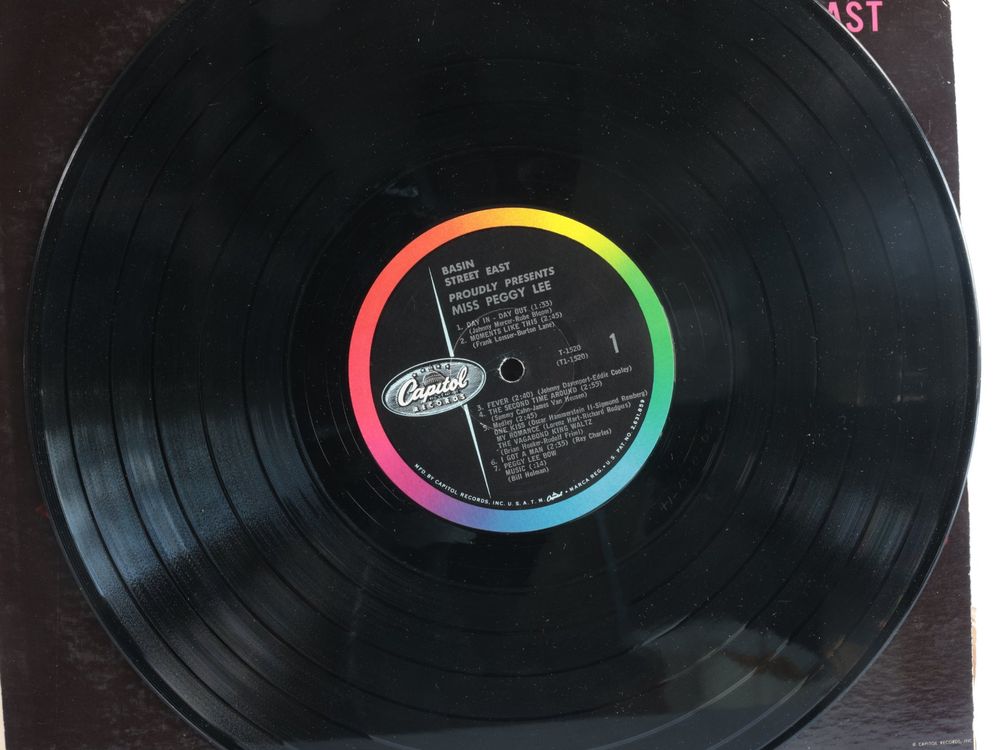 Miss Peggy Lee recorded at New York Club - Lp - 1961 (Gebraucht) in ...
