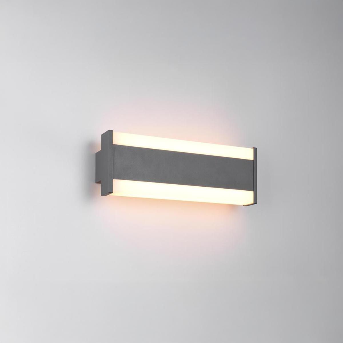 Lampade: LED Aussen Wandleuchte, IP54, 30 cm Lang – Nuovo (secondo la descrizione) da Kreuzlingen venduto da Smart-Light