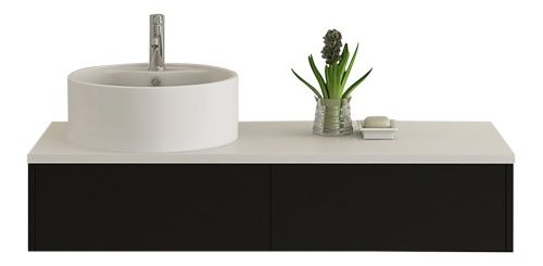 Badezimmermöbel: Badset BIEL schwarz – Neu und originalverpackt aus Herbertingen von jet-line-e-trade