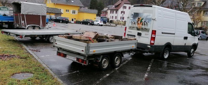 Altro per Ufficio & Commercio: Baumaterial Transport zb Humus Kies Sand – Nuovo (secondo la descrizione) da Roggenburg venduto da Allround-Service 2