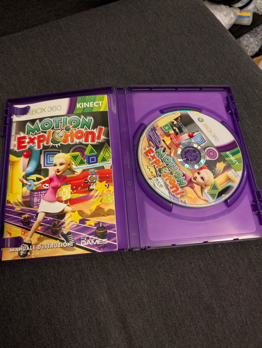 Spiele: Motion explosion Microsoft Xbox 360 – Gebraucht aus Giubiasco von Ticinerd 2
