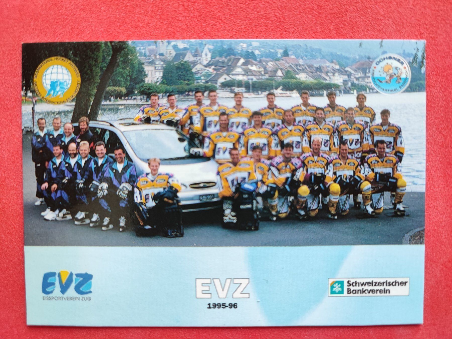 Sammelbilder & Trading cards: EVZ ZUG TEAM CARD - 1995/96 – Gebraucht aus Dübendorf von kb86_MOVIE
